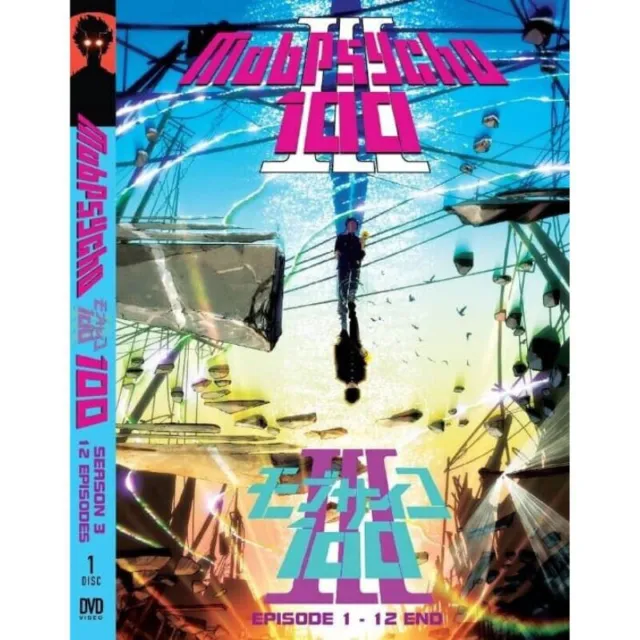 ANIME DVD Mob Psycho 100 Season 1-3 (1-37End+2 SP) ENGLISH DUBBED