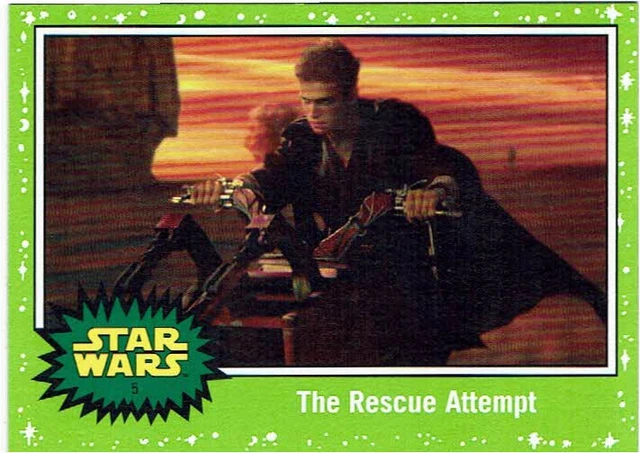 Star Wars Journey to the Rise of Skywalker Topps Green Parallel Base Card #5