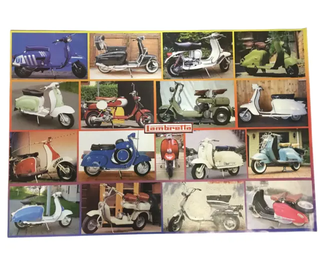 Vintage LamBretta Vespa Poster Collection