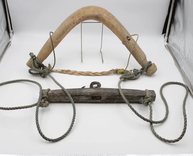 Ochsenjoch, wohl Asien, ca. B-55cm (333-16067)*