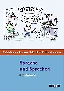 Sprache und Sprechen. Taschenwissen für Erzieherinnen | Buch | Zustand sehr gut