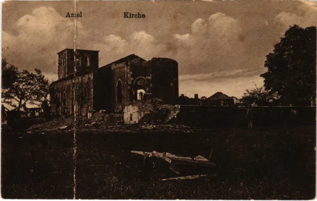 CPA Amel - L'Eglise - Kirche - Ruines (1037360)