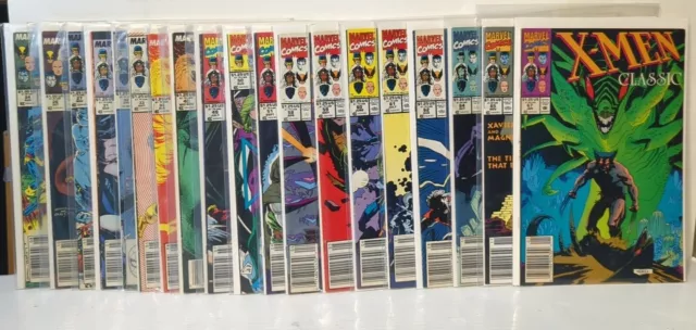 Classic X-Men lot Marvel Comics (1988)