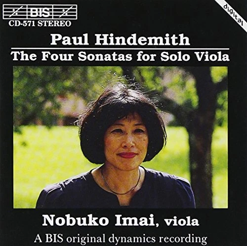 IMAI NOBUKO - Hindemith: The Four Sonatas For Solo Viola - CD
