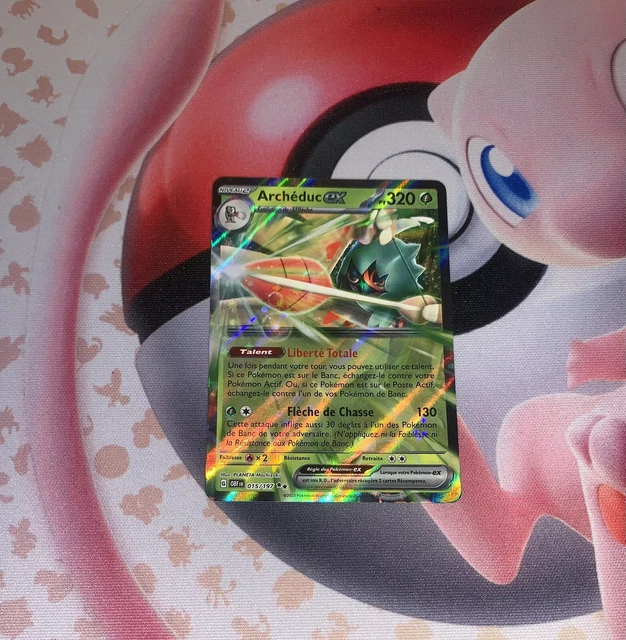 Coffret De 10 Cartes Pokémon Françaises - Ultraboost X Écarlate Et Violet - Archéduc Ex 15/197
