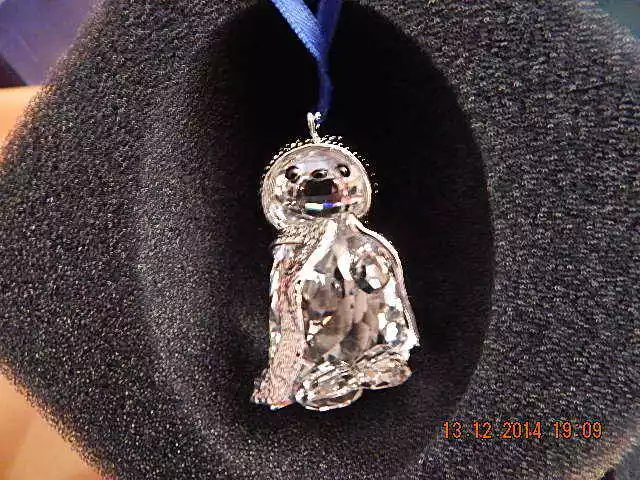 Swarovski Limited Edition 2006 Christmas Kris Bear #870000 - Mint In Box