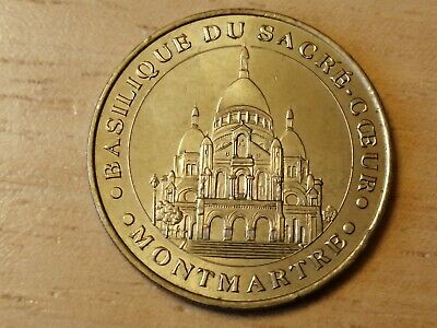 medaille souvenir MDP monnaie de Paris Basilique Sacré Cœur Montmartre 2000