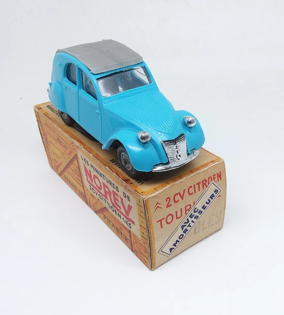 Norev Citroën 2CV Luxe N°56 Série D - Rouge - Miniature 1/43 - Occasion