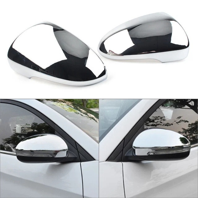 Specchietto retrovisore cromato lato porta coperchio alloggiamento per Hyundai Tucson 2015-2019