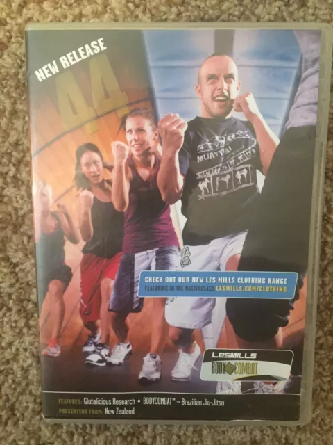 LES MILLS BODYCOMBAT 44 DVD, CD, Notes body combat $65.00