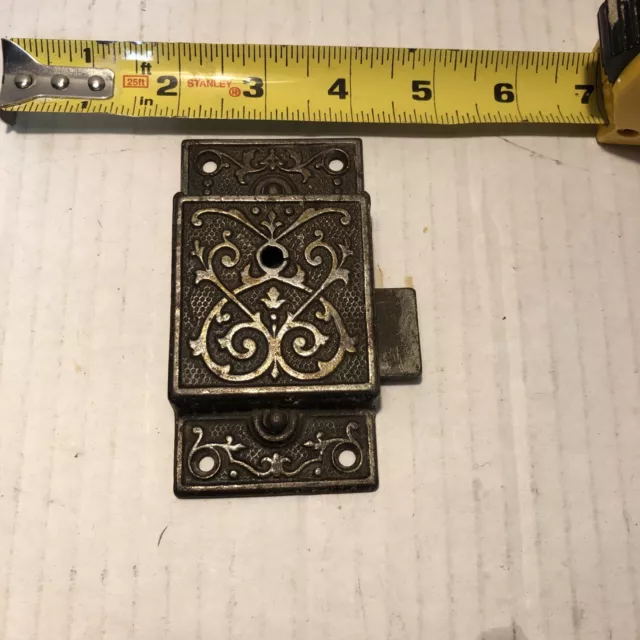 Antique Victorian Door Latch Cabinet Eastlake?