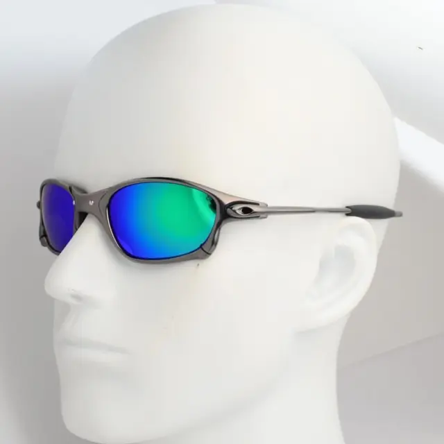 X-Metal Juliet Cyclops Sunglasses Ruby Polarized Lenses Titanium Goggles Uv400