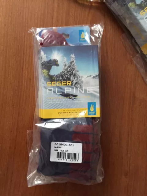 Seger Ski Socks Size 43-45 ,£12 For Pair Or £20for Two Pairs