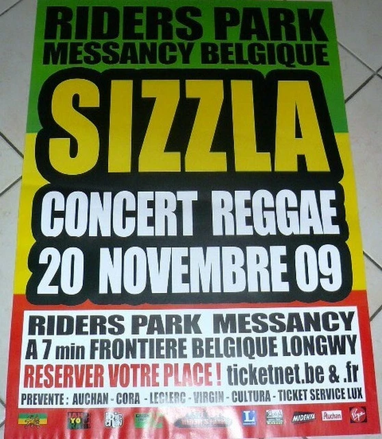 SIZZLA 60X80CM Affiche de Concert Originale EUR 16,95 PicClick FR