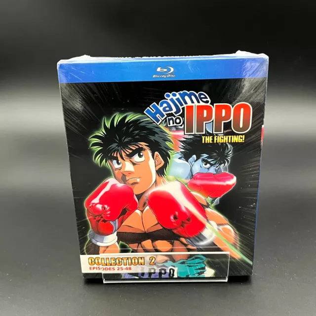 Hajime no Ippo The Fighting Collection 1 & 2 Blu Ray Set Official Anime 1-48