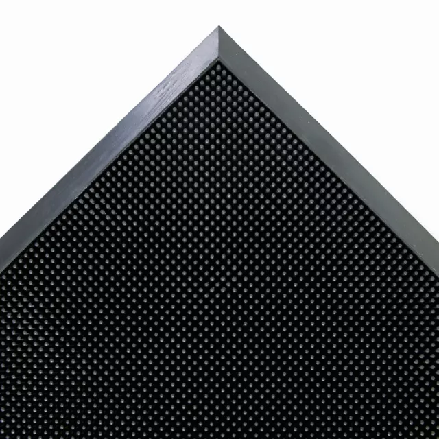 Crown Mat-A-Dor Entrance/Scraper Mat Rubber 24 x 32 Black MASR42BK