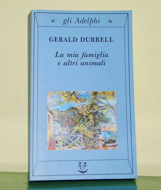 LA MIA FAMIGLIA e altri animali • Gerald Durrell • Gli Adelphi EUR 6,00 -  PicClick IT