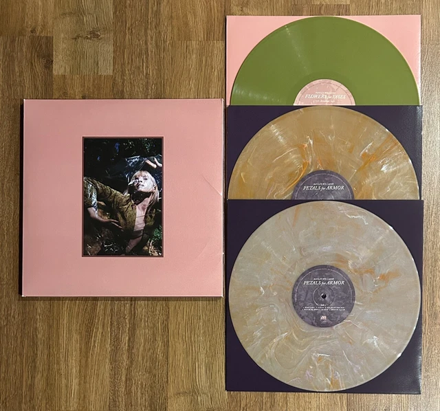 HAYLEY WILLIAMS FLOWERS Vases Descansos Petals Armor deluxe vinyl