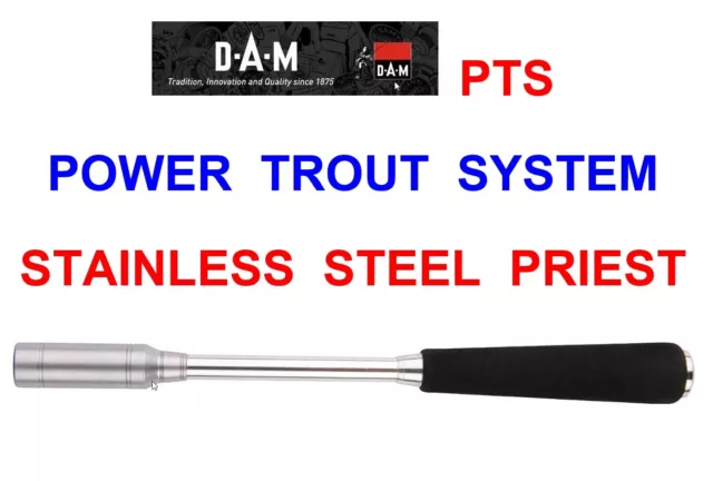 DAM PTS POWER Trout Stainless Steel Priest For Salmon Game Fly Rod