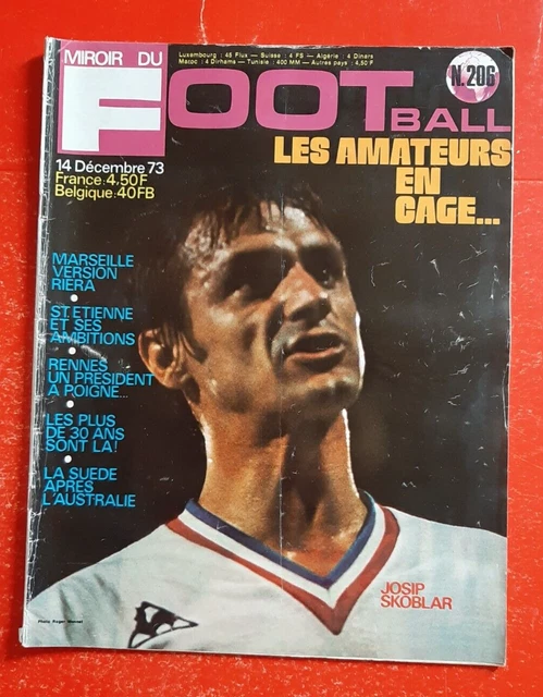 Ancien Miroir Football N°113 De 1968 – HORLAVILLE, OGC Nice, SCO Angers, OL, OM, ASSE, Pokou