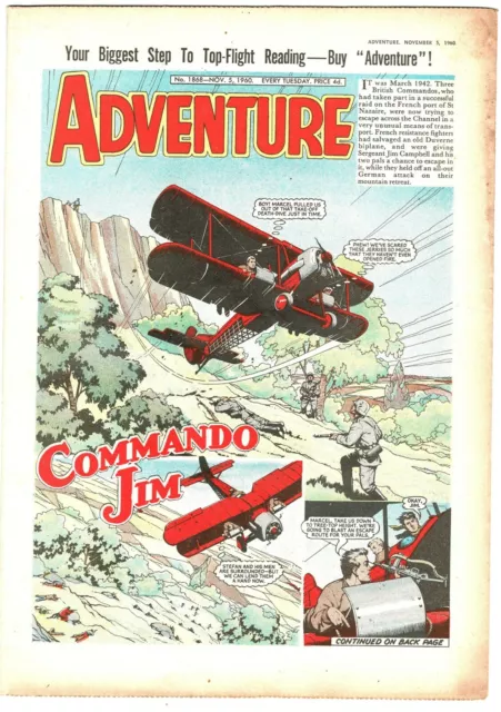 Adventure comic #1868 5th November 1960