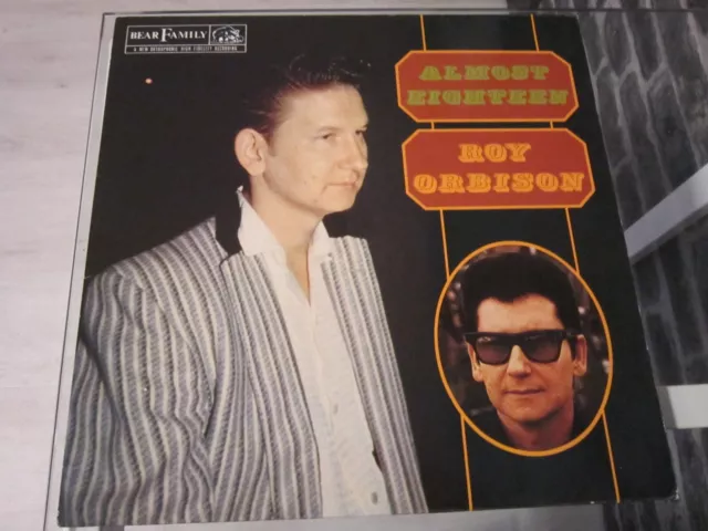 Vinyle 12" Roy Orbison - Almost Eighteen 1982 Mini Album.