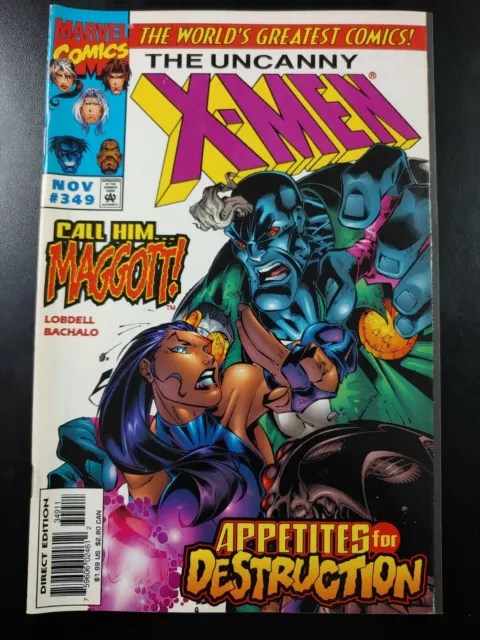 ⭐️ The UNCANNY X-MEN #349 (Vol 1) direct (1997 MARVEL Comics) FN/VF Book