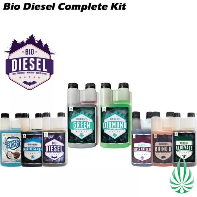 Hydroponics Nutrient Sensi Pro Bio Diesel Nutrient Complete Grow Kit