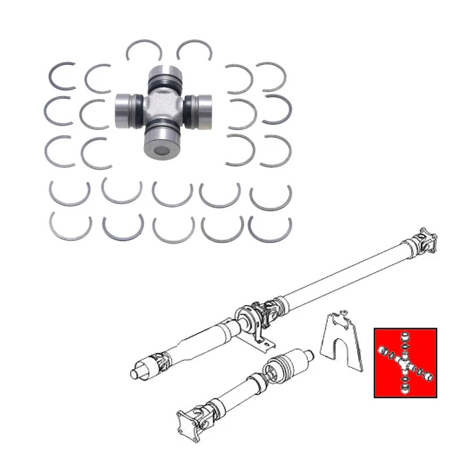 Croisillon De Transmission IVECO DAILY 30.2x106.3mm - Pièce Arrière Spicer, Ref OEM 42535253