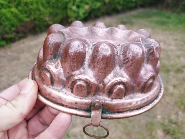 PLAT ANCIEN en CUIVRE à oeuf Plat EUR 12,00 - FR