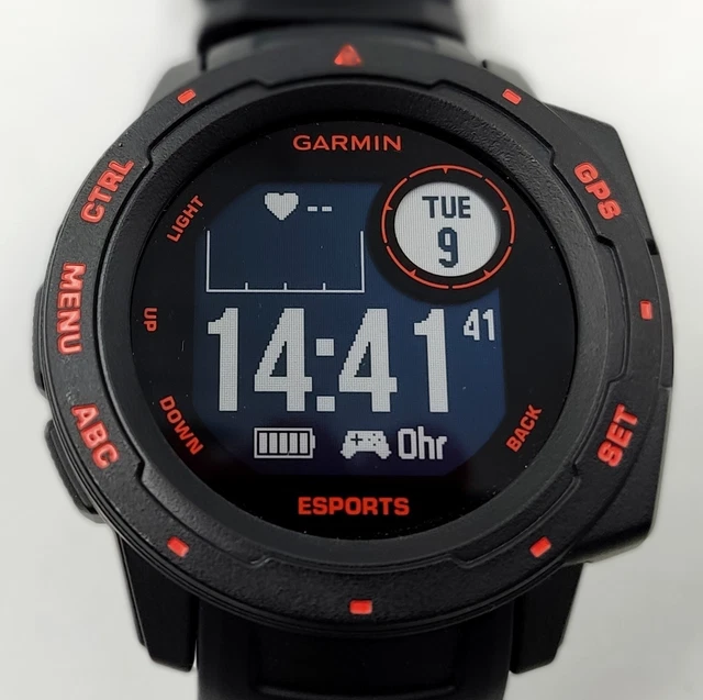 【美品】Garmin Instinct Esports Black (0546) Instinct – Esports Edition | Smartwatches | Garmin Hong Kong