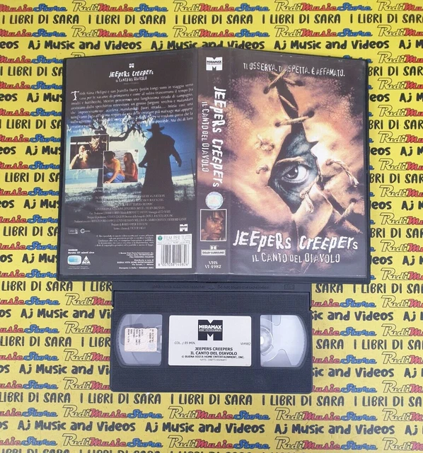 VHS FILM JEEPERS CREEPERS Il canto del diavolo 2003 MIRAMAX 4982 (F161