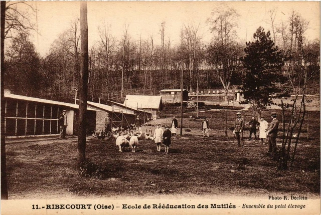 CPA RIBECOURT School of Reducation des Mutiles (376944)