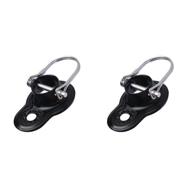 X AUTOHAUX Lot 2 Attelages Universels Vélo-Remorque - Coupleur Métal Robuste Pour Remorque Vélo