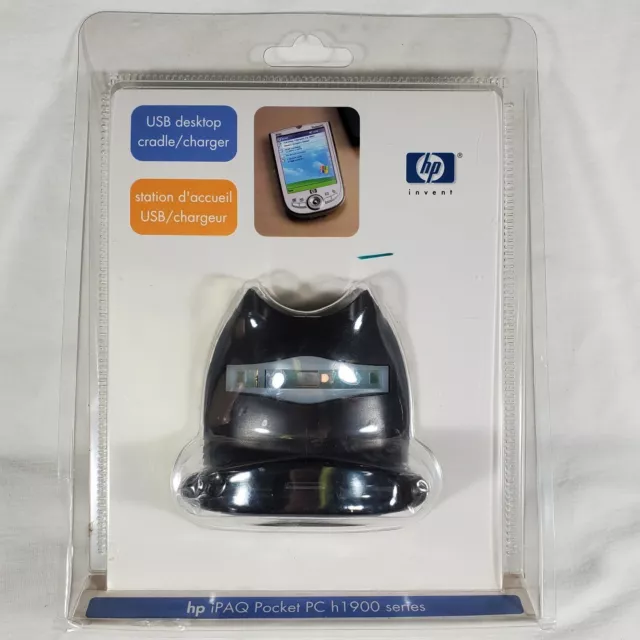HP iPAQ h1900 Series Pocket PC USB Desktop Cradle Charger 2003 Kit FA112A AC3