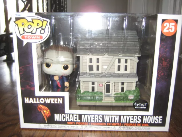 Funko POP! Town 25 Michael Myers With Myers House  NEW!   Spirit Halloween