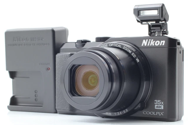 [Near Mint] Nikon COOLPIX A900 20.0MP Digital Camera Black w/ Charger From Japan