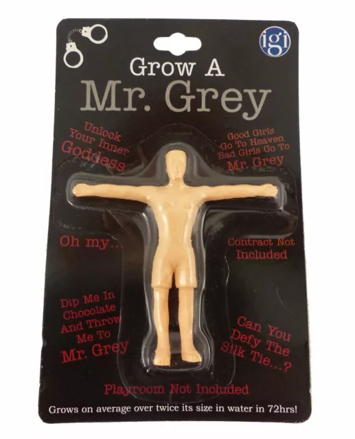 Grow a Mr Grey 50 Shades Grow Your Own secret santa stocking filler for women