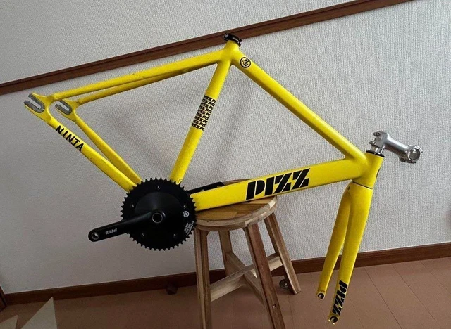 NINJA PIZZ 2021 イエロー フレーム　クランクセット NINJA PIZZ 2021 Yellow Frame Crankset $1,158.27 - PicClick CA