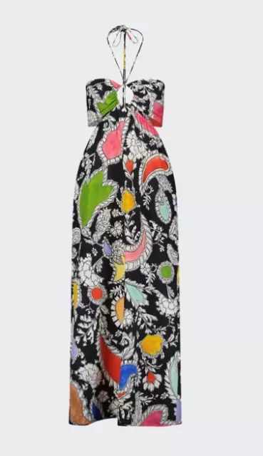 Mara Hoffman Laila Print Maxi Dress Size XS, NEW