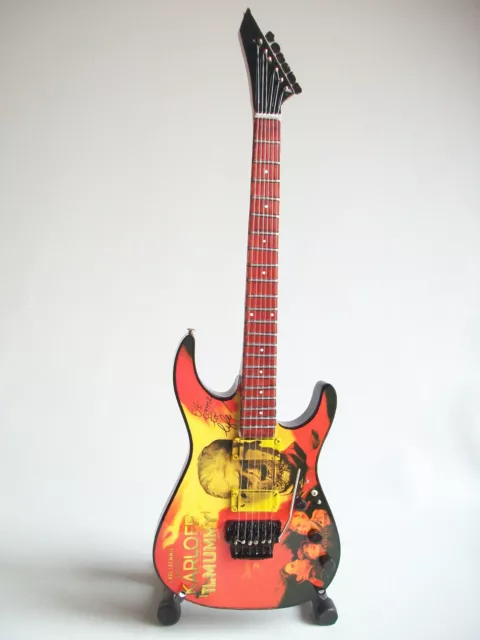 Guitare miniature ESP "The Mummy" Kirk Hammet Metallica