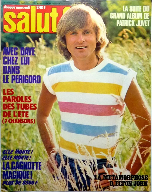 Dave=  Coupure De Presse 4 Pages 1978 / Clipping