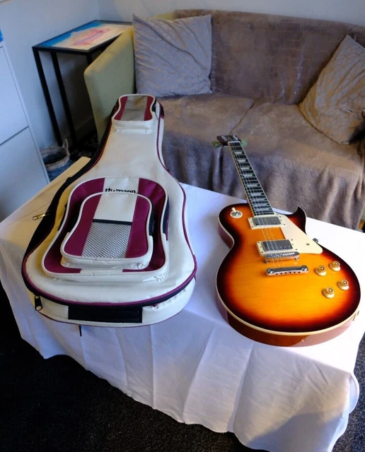 HARLEY BENTON DELUXE Tobacco Sunburst Les Paul SC550 Guitar w/Thomann