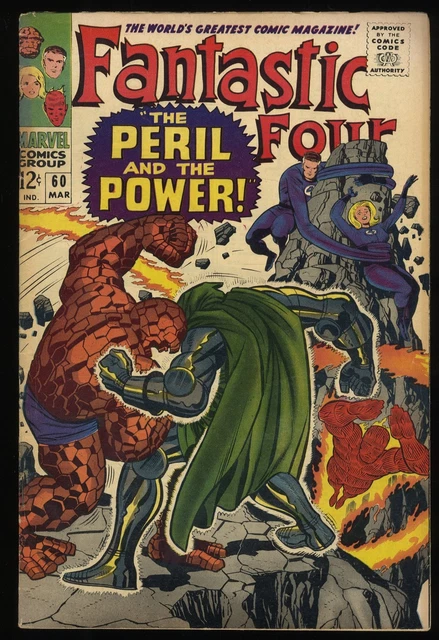 Fantastic Four #60 FN 6.0 Doctor Doom! Stan Lee! 1967! Marvel 1967