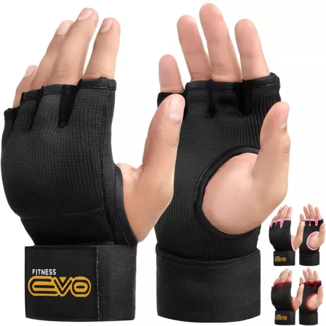 Boxing Gel Hand Wraps Inner Gloves By EVO Fitness MMA Muay thai Grappling