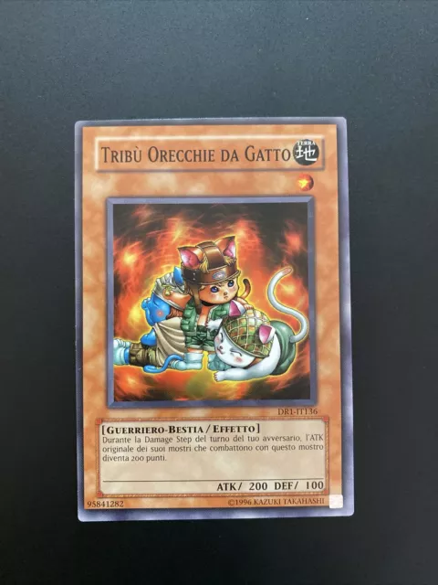 Yu-Gi-Oh! Comune Dr1-it136 Tribù Orecchie Da Gatto Near Mint