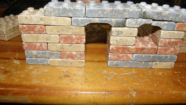 Jeu de Construction ancien Original Schowanek made in Austria