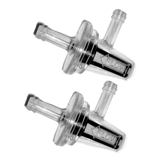2 pezzi carburante universale moto angolo retto in linea 1/4 6 mm ScY3J3