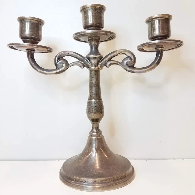 Heather Mexican Mexico Sterling Silver Candelabra