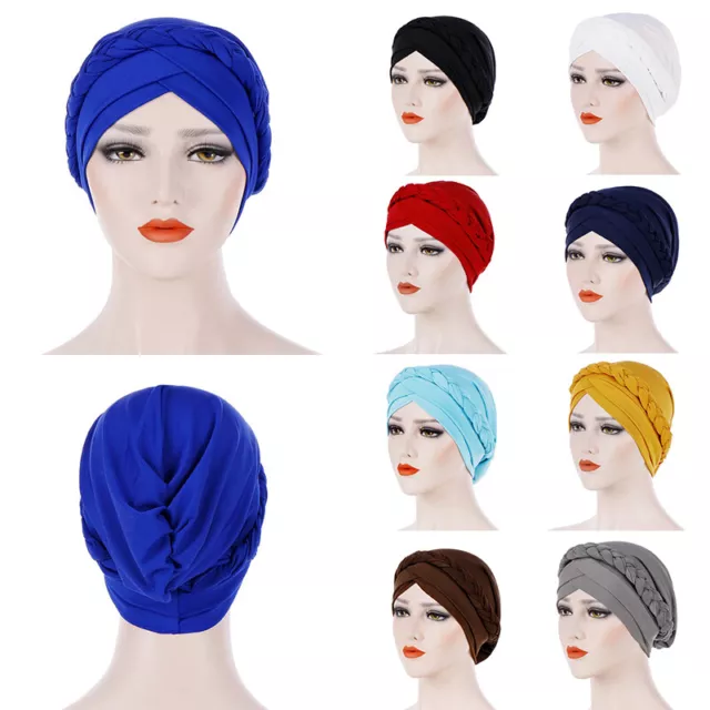 Femme Turban Chapeau Chimio Casquette Cheveux Perte Tête Écharpe Housse Imprimé.
